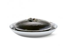 Philippi 123124 - Fuente interior (acero inoxidable, resina y piedras, 38 cm de diámetro)