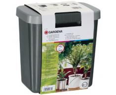 Gardena Riego automático de Vacaciones para regar hasta 36 macetas. con depósito. Set máximo Plantas, Estándar