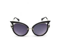 XIMAO Cat Eye Trend Gafas De Sol De Moda Protección Solar Gafas De Sol Gafas De Sol Reflector De Color Gafas De Sol Anti-UV