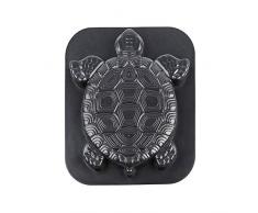 El Moho 1pc DIY Tortuga Forma Paseo Fabricante del escalonamiento de Piedra concreto del Molde Reutilizable Patio Camino del Fabricante del Molde del césped del jardín Loseta