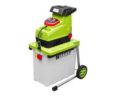 Zipper Trituradora Zi-Ghas2800 Compostadora Silenciosa Astilladora Jardin 2800W