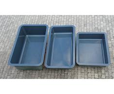 Agua Platillos 1400 litros – El Estanque Moderno Platillos de la Firma haslb Esquina.