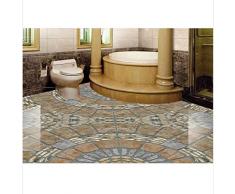 Piso mural 3d Pvc personalizado autoadhesivo de lujo 3d pisos wallpaper empedrado 3d baldosas fondos de pantalla para sala de estar 3d murales de piso 250X175CM