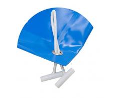 INTERNATIONAL COVER POOL Cubierta de Piscina Invierno de 6,30x2,30 Metros. Azul/Negro