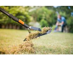 Fiskars Rastrillo aireador, Largo: 37 cm, Negro/Naranja, 1000655