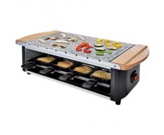 Domoclip Set Raclette + Parrilla Negro