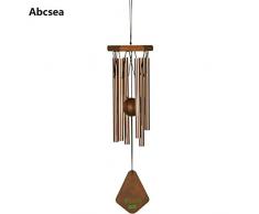 Abcsea plata windbell,campanas de viento tubulares,carillones de viento, campana tubular