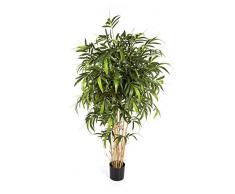 Bambú artificial gigante KATSUMI, copa con 3200 hojas verdes, 300cm - árbol decorativo - planta oriental - artplants
