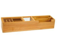 Wedo 611007 - Organizador de escritorio de bambú