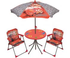 Cars - Conjunto muebles para jardín, 4 piezas (Arditex WD6267)