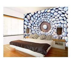 Ytdzsw 5D Mural Fondo De Piedra Adoquín 3D Mural De La Pared Papel De Pared Para La Sala De Pared 3D Foto Murales De Papel Tapiz-350X245Cm