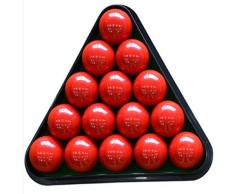 Tutoy 8 Ball Pool Mesa de Billar Rack triángulo Rack de plástico de Billar trípode Tamaño Estándar