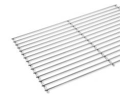 Accesorio de barbacoa/grill parrilla en acero inoxidable 45x30cm