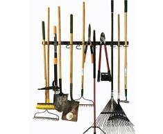 Sistema de almacenamiento ajustable 48 Inch, soportes de pared para herramientas, organizador de soporte de pared para herramientas, garaje, herramienta de jardín organizador, almacenamiento de garaje