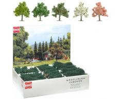 Busch 6331 - Paquetes a granel: 64 árboles frutales y flores HO