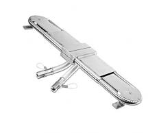 GFTIME Barbacoa de gas universal Extienda las piezas de repuesto del quemador de 38 cm a 56 cm para el interior y otros Parrilla de barbacoa Quemadores de barbacoa de acero inoxidable