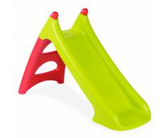 Smoby-310270 Tobogán pequeño XS Verde y Rojo (+3 años), Color (310270)