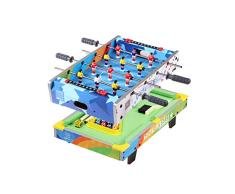 LCRACK Mesa Multifuncional Combo Sport Machine 2 En 1 Operación Fácil Portátil Mini Mesa (Color : Football+Billiards)