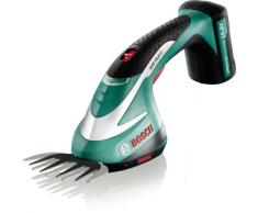Bosch Home and Garden 0.600.856.100 Bosch Tijera Cortacésped de batería AGS 10.8 Li, W, 10.8 V, Negro, Verde