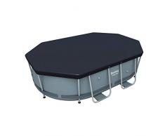 Bestway 58424 - Cobertor Invierno para Piscina Desmontable 300x200 cm Ovalada