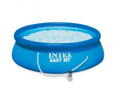 Intex 28112NP - Piscina hinchable Easy Set 244 x 76 cm, 2.419 litros