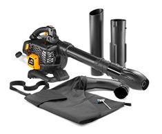 McCulloch 00096-78.653.01 GBV 322 VX Soplador aspirador de gasolina para jardín con motor de 800 vatios, potencia de aspiración de 45 l, 370 km/h