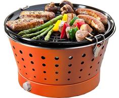 Food&Fun Grillerette Classic - Barbacoa portátil sin Humo, Parrilla 37 cm