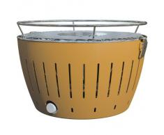 LotusGrill G-GE-34 - Barbacoa de carbón sin Humo, Color Amarillo