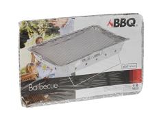 Atosa Barbacoa desechable con carbón 48 x 31 x 5 cm