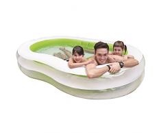 JILONG JL017269NPF Billar para niños - Billares para niños (Verde, Blanco, Vinilo, Monótono, 6 año(s), Forma de 8, 550 L)