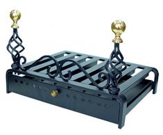 Imex El Zorro 10918 Parrilla para Chimenea con cajón (60 x 45 cm)