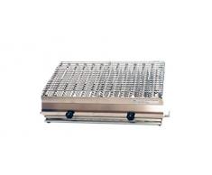 - EXPORT F2-MINI REJILLA PARA BARBACOA ACERO INOXIDABLE GAS 12BRUCIATORI 2FUOCHI COCINAR ALIMENTOS COMBINADO FÁCIL LIMPIEZA LARGA DURACIÓN 4PIEDI TAPA MESA DE CAMPING BARBACOAS CHIMENEA JARDÍN
