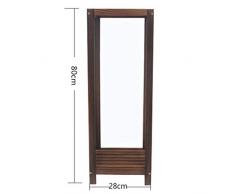 Sarazong Mesa Superior de pie de Soporte de Planta Superior de Madera Maciza con Soporte de Planta de Soporte Soporte de Flor de Interior Planta de Piso de Aterrizaje Soporte de,B