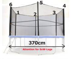 LifeStyle Solutions L-F-370 - Red de Seguridad para Trampolin 3.70 m Ø 12ft