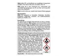 Abacus XELA 1000 ml (2685) – ölfleckenentferner Alquitrán – Quitamanchas piedra limpiador hormigón limpiador – Adoquín limpiador limpiador de gasolinera Taller suelo limpiador de aparcamiento limpiador