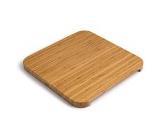 höfats - Tabla de Madera Cube - Convierte el Cube en un Banco, una Mesa Adicional o una Tabla para Servir - Barnizado - bambú Macizo - Accesorio para la Cesta de Fuego Cube