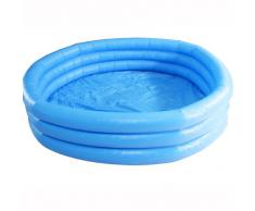 Intex 58446NP - Piscina hinchable 3 aros azul 168 x 38 cm, 581 litros