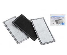 Pioneer Pet - Pack de filtros de repuesto al carbón activo, para fuente Drinking Fountain Raindrop, 3 unidades