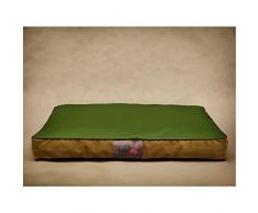 hobbydog Colchón matfzz3 cama para perros Perros Colchón Perro Cojín hundematte Dormir Espacio (3 Tamaños Diferentes), verde, M (70 x 50 cm)