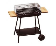 Alperk B020009 - Barbacoa Garden 60-40 Inox+Jgo.4Brocheta