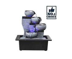 Fuentes De Agua Decorativas Interior, Fuente De Escritorio Bomba De Agua para, Escritorio Bonsai De Pequeñas, Hogar Y Cocina Fuentes De Interior