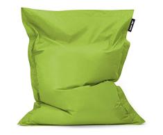 Bean Bag Bazaar Bazaar Bag - Verde Lima, 180cm x 140cm, Puf Gigante para Interiores y Exteriores – Puff Enorme, Ideal para Usar en el Hogar y el Jardín