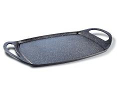 Pensofal Biostone Plancha Grill, Negro, 47x29x4 cm