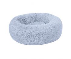 Lanceasy Calmante Cama del Animal doméstico de la Pelusa del buñuelo Cuddler Felpa Gatos Perro Dormir de la Estera de Invierno Cama Confortable