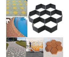 Tookie - Molde para hacer caminos, reutilizable, para pavimento de ladrillo, patio, hormigón, escaleras, baldosas, camino de jardín, caminata