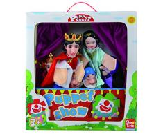 Teatro c/6 marionetas blancanieves