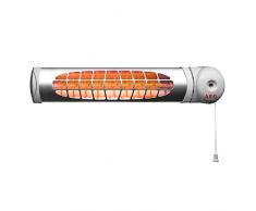 AEG 234822 IWQ 60 por infrarrojos cuarzo-calentador para el wickeltisch, 600 W, Gris, 234822