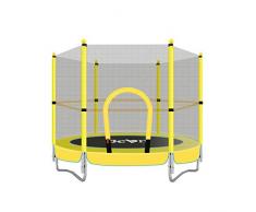 ZCXBHD Trampolín para Exteriores Completo con Cerramiento De Red De Seguridad Trampolín para Ejercicio Físico En Interiores O Exteriores Juguetes