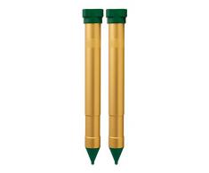 Gardigo - 700512 Ahuyentador de topos Vibrasonic - Lote de 2 | Repelente para Topos con vibración - Impermeable