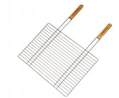 Campingaz 205690 - Cesta de parrilla grande, rectangular doble mango, 67 x 40 cm